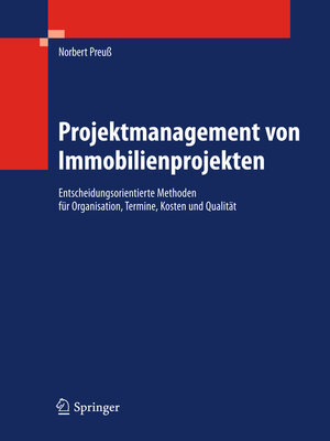cover image of Projektmanagement von Immobilienprojekten